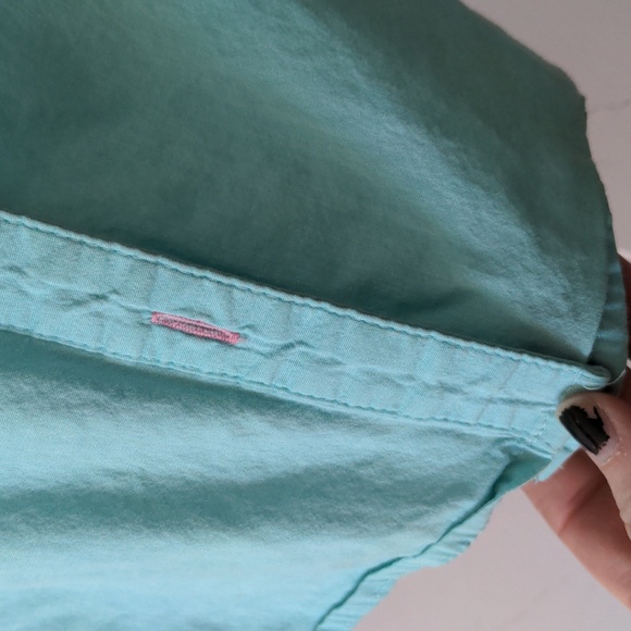 Metaphor teal blue button down shirt size small - Picture 5 of 10